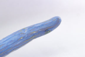 Gode en céramique - Le concombre bleu lavande de La Mère Michet